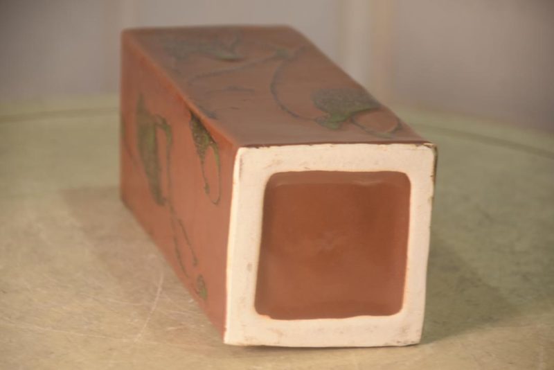 Mashiko Pottery Vase Width:95mm - Image 4