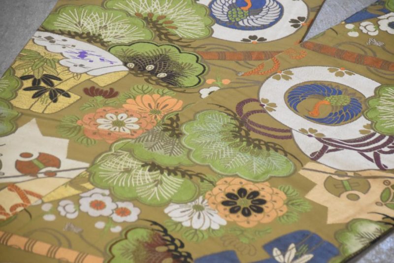Bold Matsu Brocade Obi Sash Table Runner Length:4000mm - Image 3