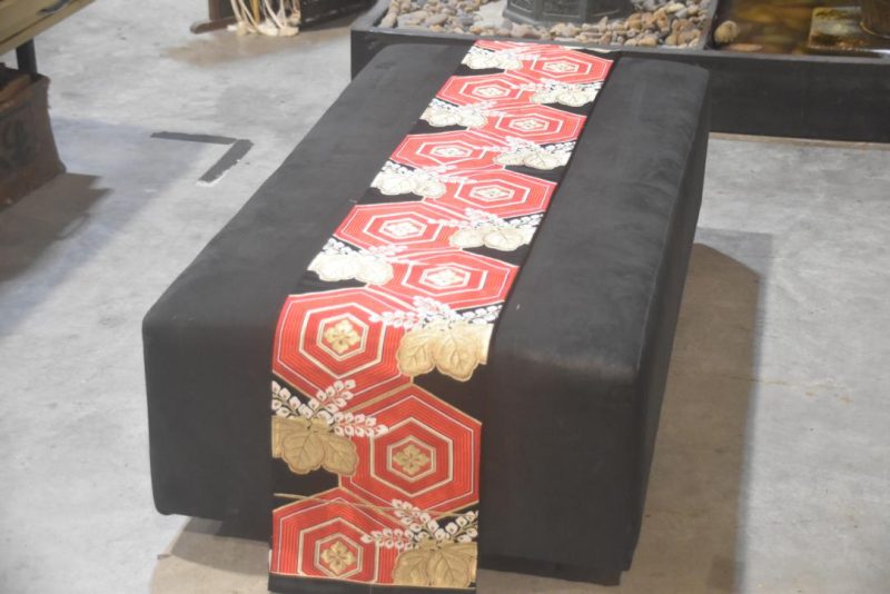 Japanese Fukuro Obi Sash Table Runner Length:4000mm