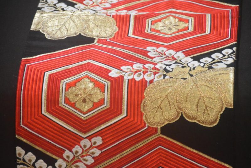Japanese Fukuro Obi Sash Table Runner Length:4000mm - Image 2