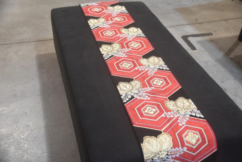 Japanese Fukuro Obi Sash Table Runner Length:4000mm - Image 4