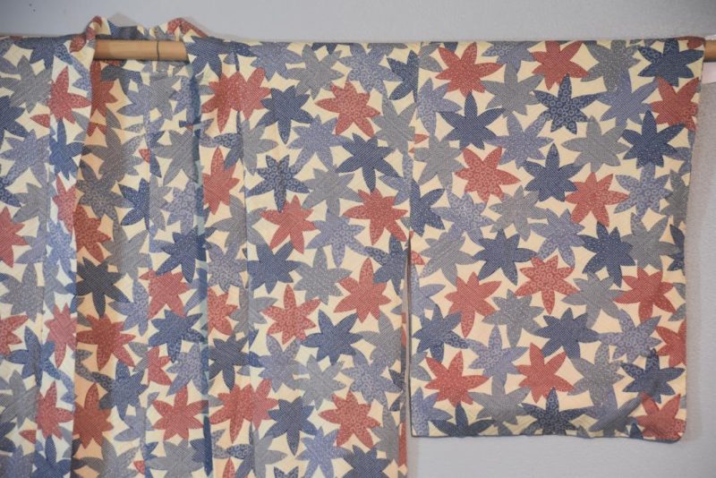 Momiji Vintage Japanese Silk Haori Jacket - Image 5