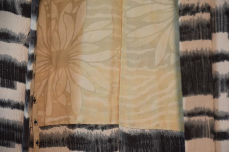 Slubbed Silk Vintage Japanese Haori Jacket - Image 4