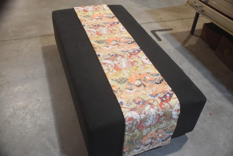 Japanese Cranes Brocade Obi Sash Table Runner Length:4000mm - Image 6