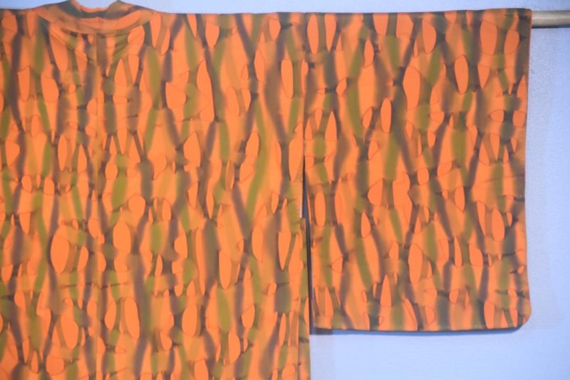 Vintage Japanese Silk Haori Jacket - Image 6