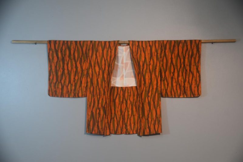 Vintage Japanese Silk Haori Jacket - Image 5