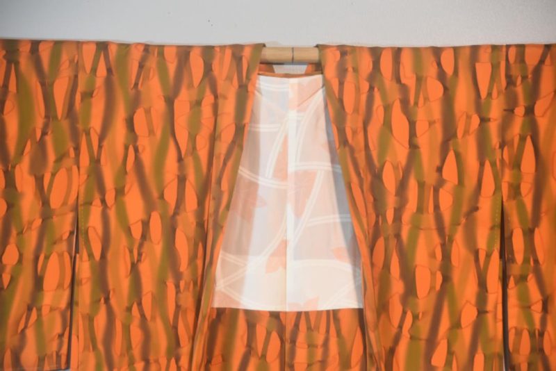 Vintage Japanese Silk Haori Jacket - Image 4