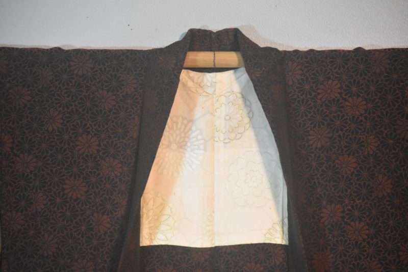 Metallic Thread Japanese Silk Haori Jacket - Image 5