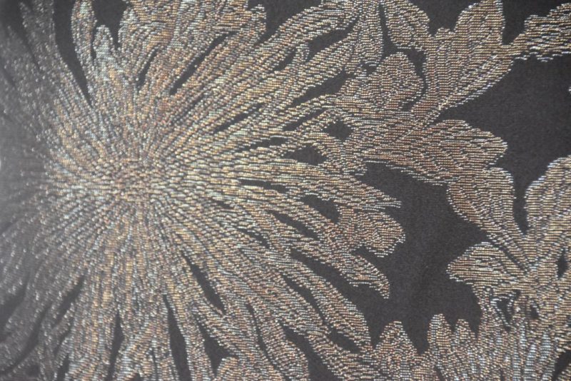 Metallic Thread Japanese Silk Haori Jacket - Image 6