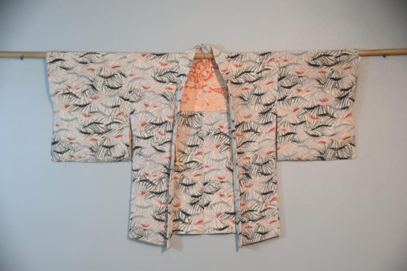 Vintage Japanese Silk Haori Jacket