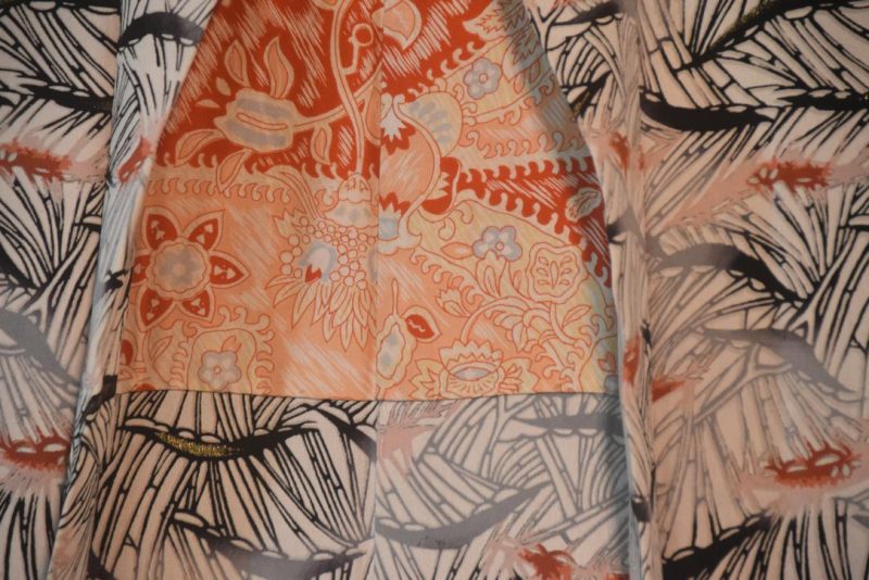 Vintage Japanese Silk Haori Jacket - Image 3