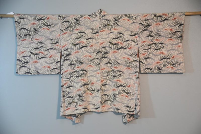 Vintage Japanese Silk Haori Jacket - Image 5