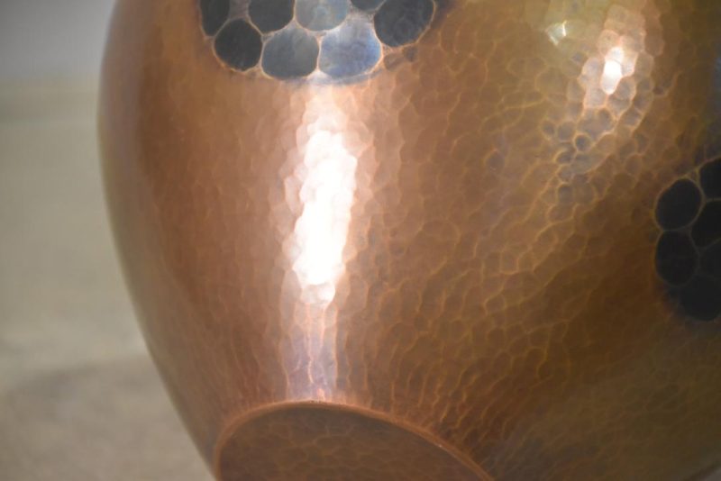 Copper Vase by Gyokusendo Height:200mm - Image 4