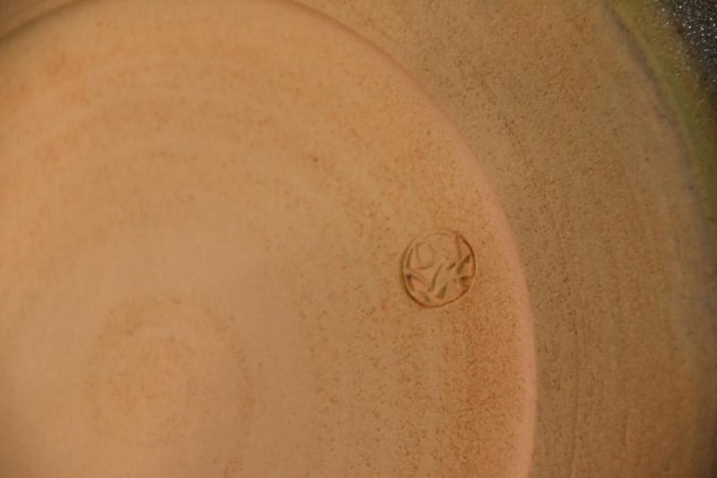 Japanese Studio Pottery Vase Width:320mm - Image 7