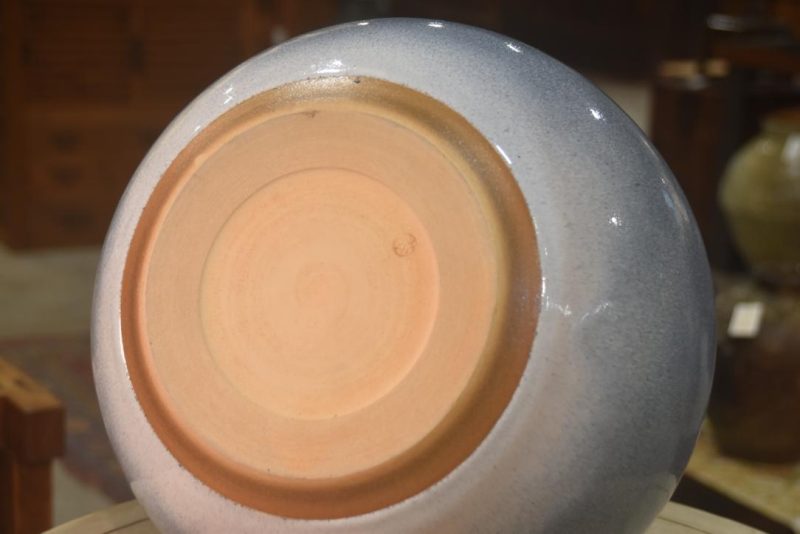 Japanese Studio Pottery Vase Width:320mm - Image 8