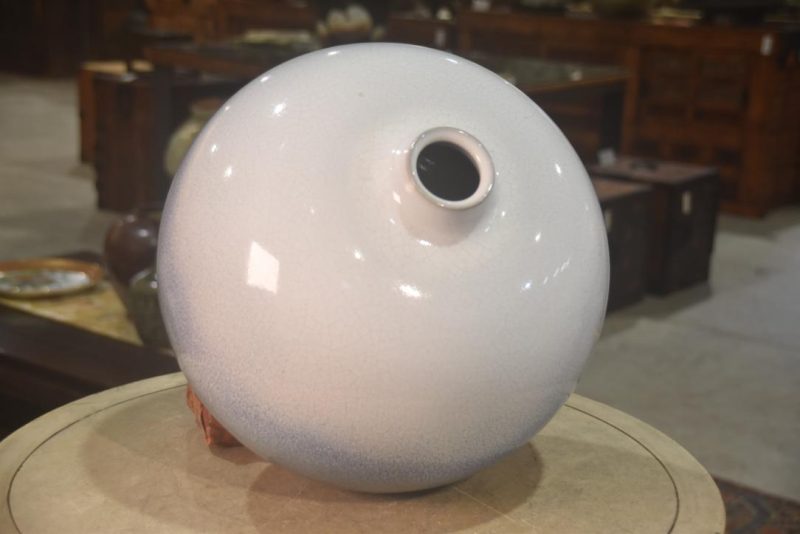 Japanese Studio Pottery Vase Width:320mm - Image 6