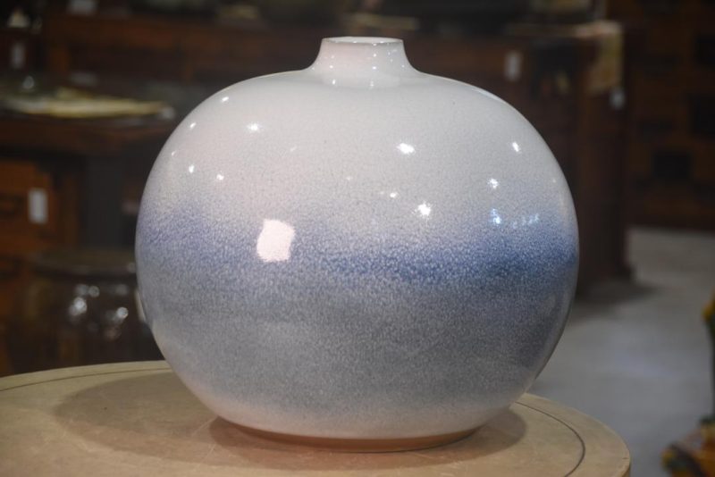 Japanese Studio Pottery Vase Width:320mm