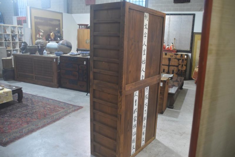 Double Gifu Region Merchants Chest Width:880mm - Image 13