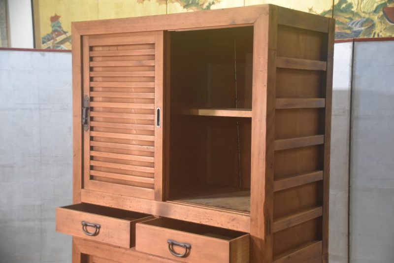 Double Gifu Region Merchants Chest Width:880mm - Image 8