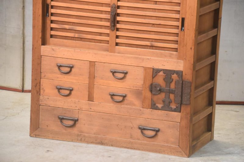 Double Gifu Region Merchants Chest Width:880mm - Image 5
