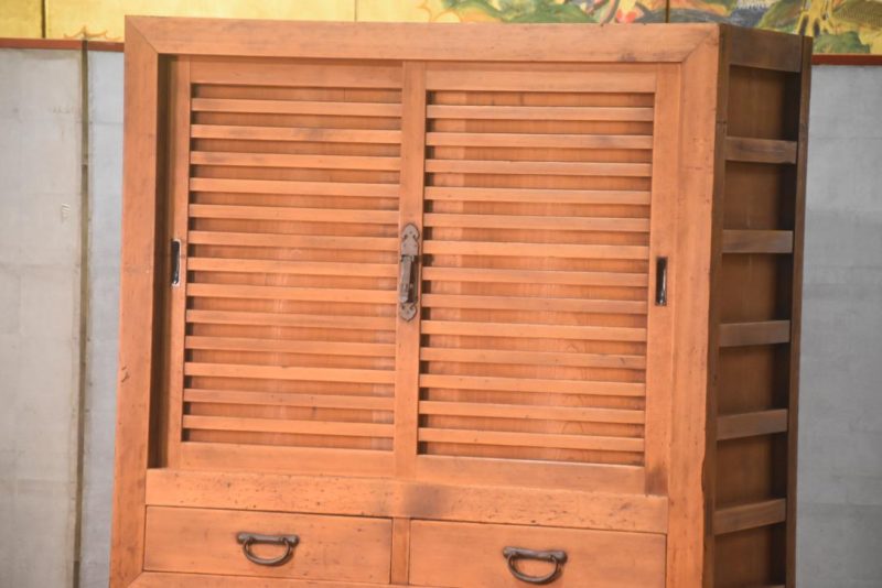 Double Gifu Region Merchants Chest Width:880mm - Image 3