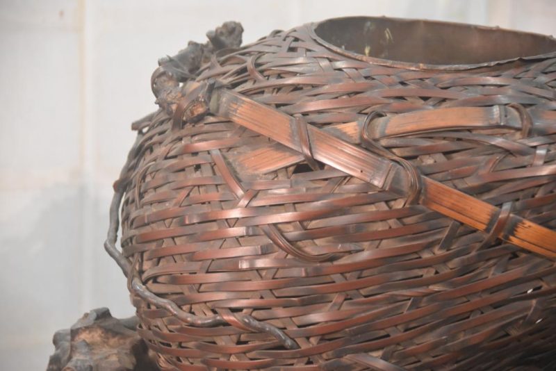Japanese Large Gourd Ikebana Basket Height:830mm - Image 7