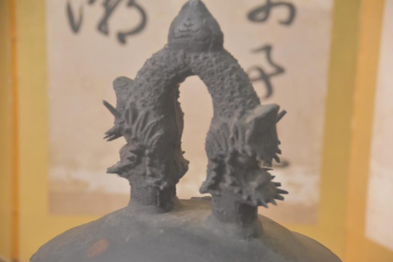 Japanese Bronze Hanging Temple Bell Height:690mm - Image 2