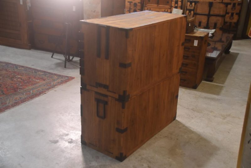 Antique Kannon Biraki Clothing Chest Width:900mm - Image 10
