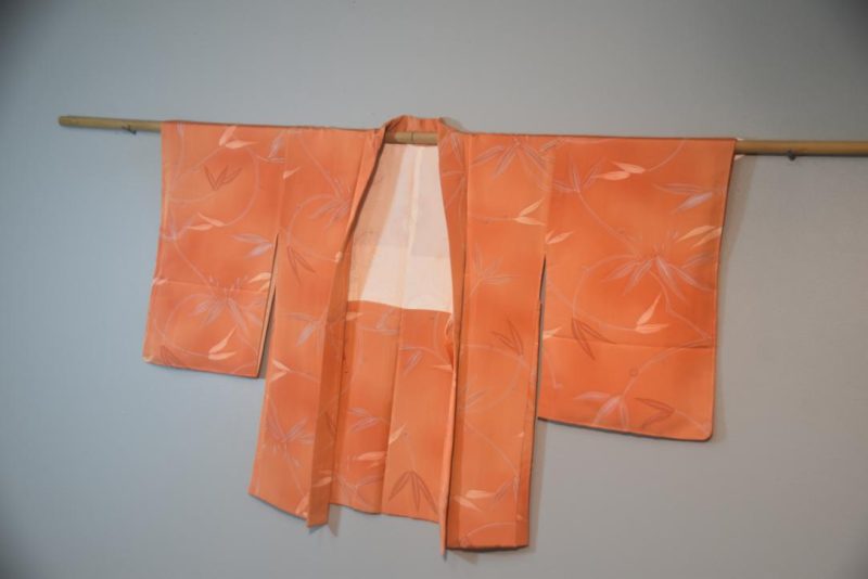 Bamboo Swirls Vintage Haori Jacket - Image 4