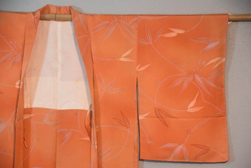 Bamboo Swirls Vintage Haori Jacket - Image 3