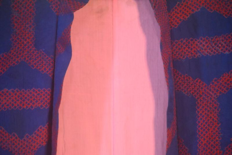 Starburst Silk Shibori Japanese Haori Jacket - Image 6