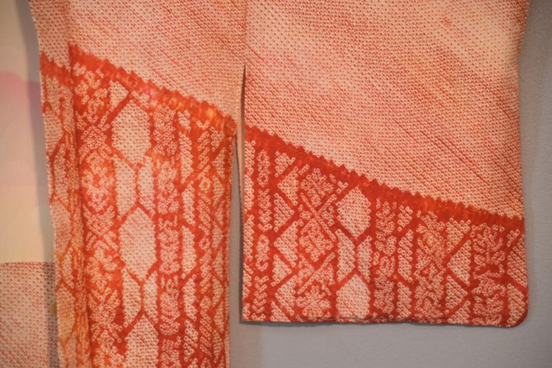 Vintage Japanese Silk Shibori Haori Jacket - Image 3