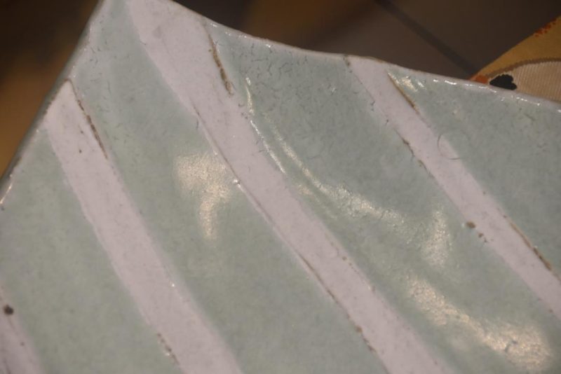 Contemporary Square Pottery Plate Width:440mm - Image 2