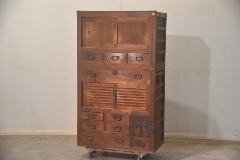 2 Section Gifu Region Merchant Chest Width:900mm
