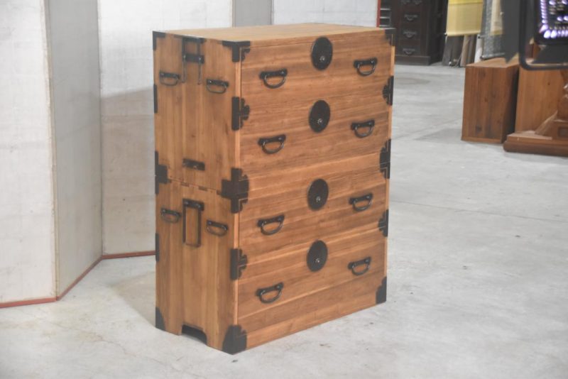 Antique Clothing Chest  Width:860mm - Image 4
