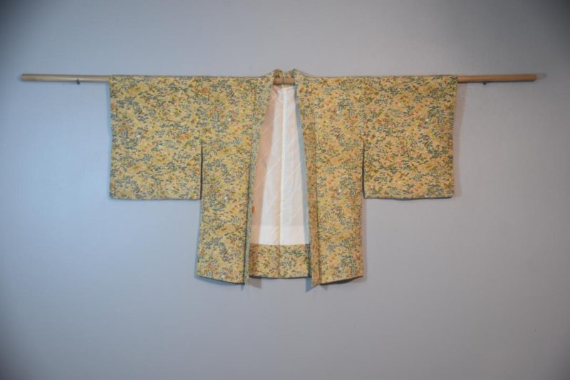 Little Birds Vintage Japanese Silk Haori Jacket - Image 5