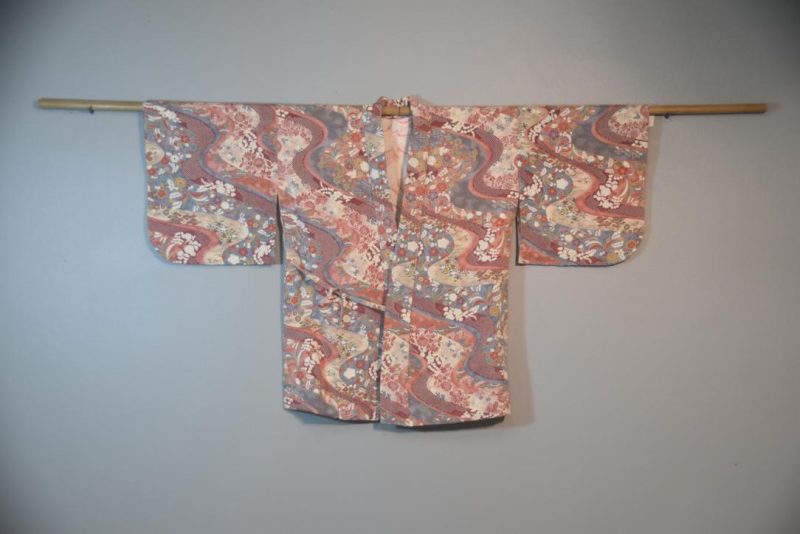 Traditional Elements Vintage Japanese Rayon Haori Jacket