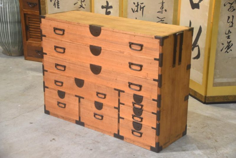 Japanese Antique Sword Chest Katana Dansu Width:1105mm - Image 10