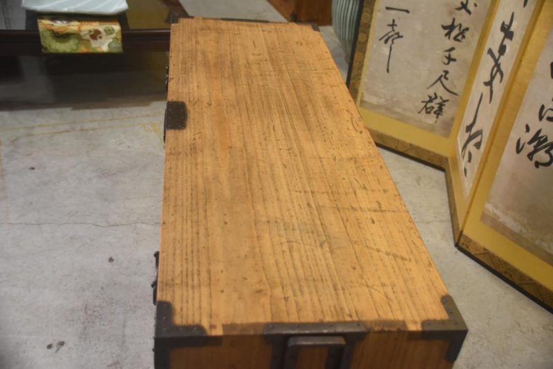 Japanese Antique Sword Chest Katana Dansu Width:1105mm - Image 8