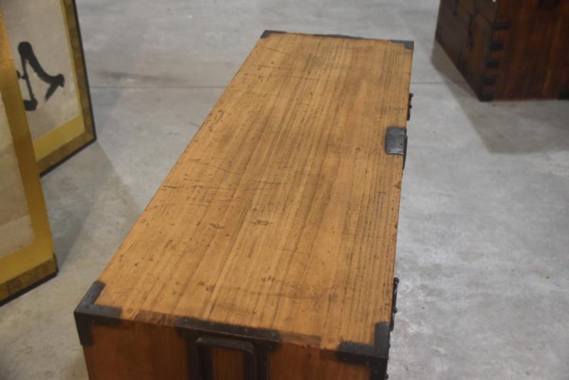 Japanese Antique Sword Chest Katana Dansu Width:1105mm - Image 3