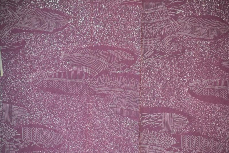 Mauve Village Vintage Japanese Haori Jacket - Image 2