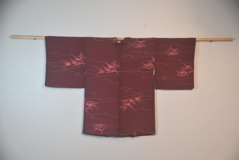 Maroon Vibe Vintage Japanese Haori Jacket