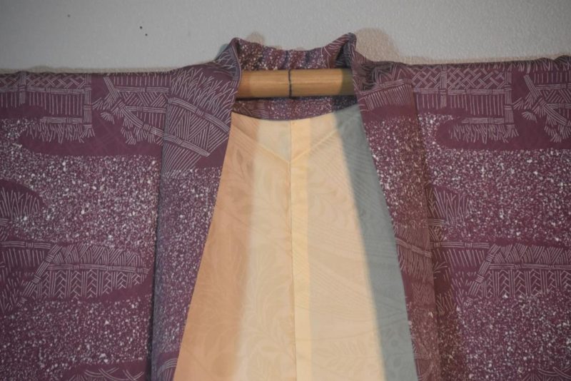 Mauve Village Vintage Japanese Haori Jacket - Image 6