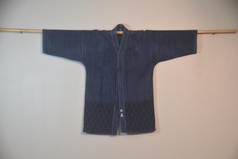 Indigo Vintage Japanese Cotton Kendo Jacket