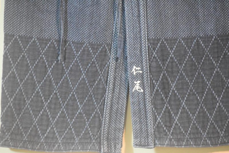 Indigo Vintage Japanese Cotton Kendo Jacket - Image 10