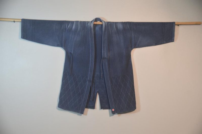 Indigo Vintage Japanese Cotton Kendo Jacket