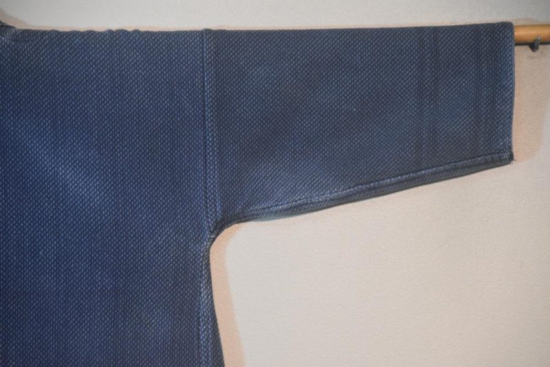 Indigo Vintage Japanese Cotton Kendo Jacket - Image 9