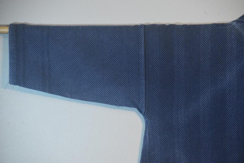 Indigo Vintage Japanese Cotton Kendo Jacket - Image 8