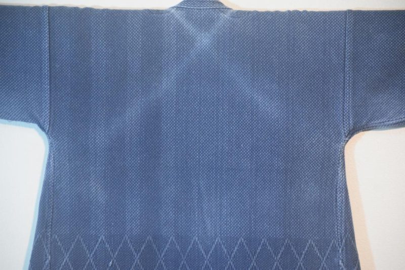Indigo Vintage Japanese Cotton Kendo Jacket - Image 4