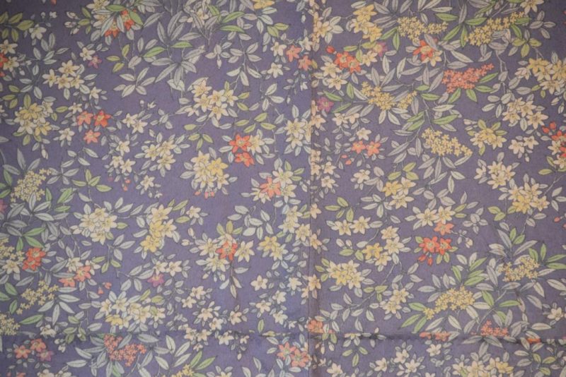 Petite Floral Silk Kimono from Japan - Image 2